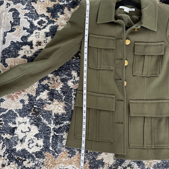Veronica Beard Olive Utility Jacket - Picture 9 of 9